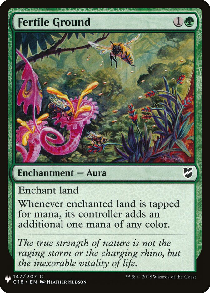 Solo Fértil / Fertile Ground - Magic: The Gathering - MoxLand