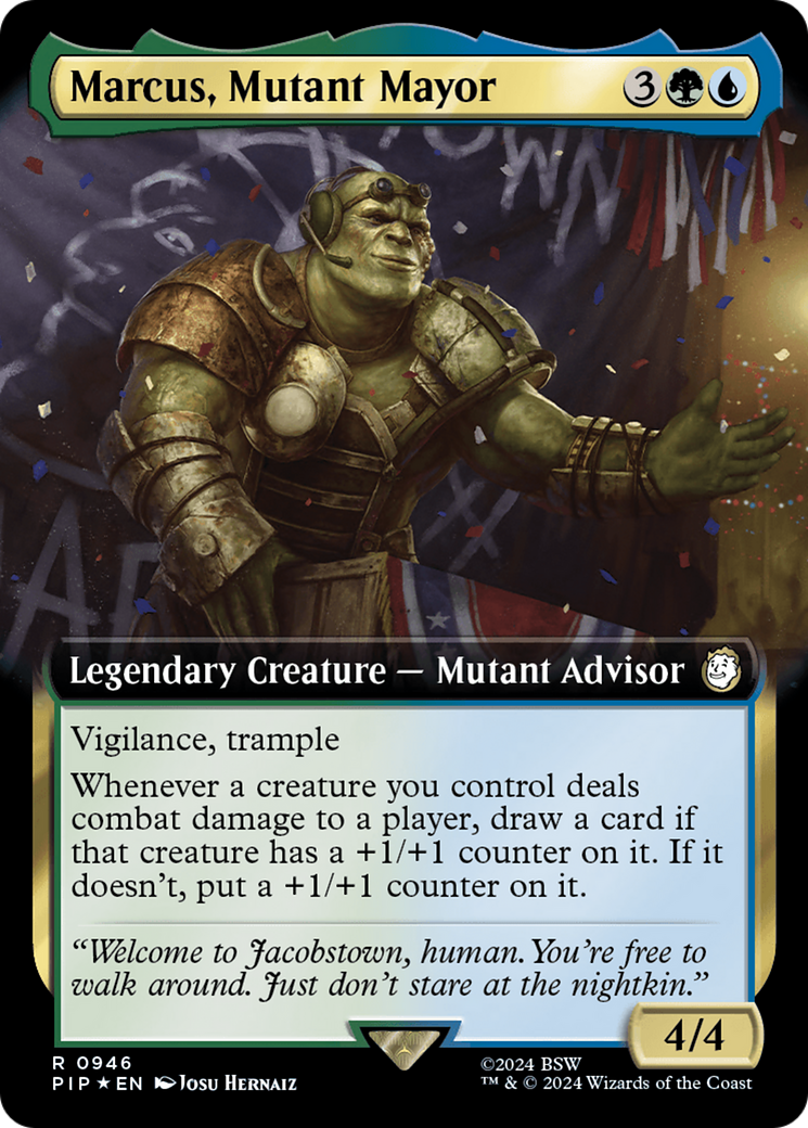 Marcus, Mutant Mayor - Magic: The Gathering - MoxLand