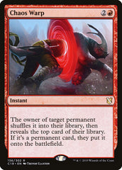 Distorção Caótica / Chaos Warp - Magic: The Gathering - MoxLand