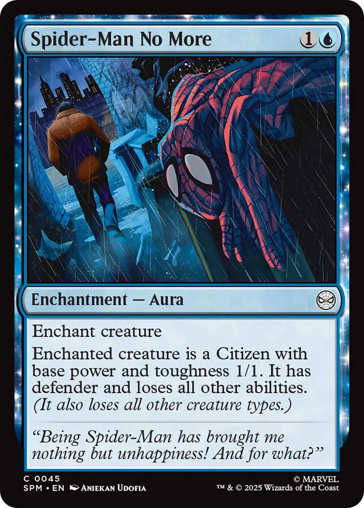 Spider-Man No More - Magic: The Gathering - MoxLand