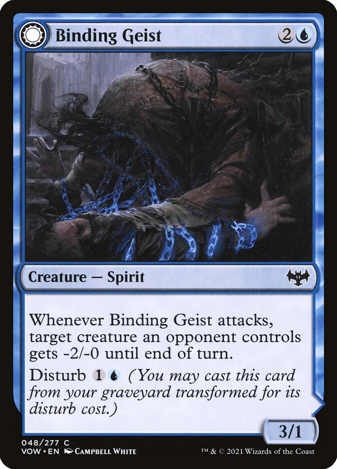 Geist Amarrador / Binding Geist - Magic: The Gathering - MoxLand