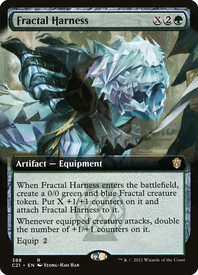 Arnês Fractal / Fractal Harness - Magic: The Gathering - MoxLand