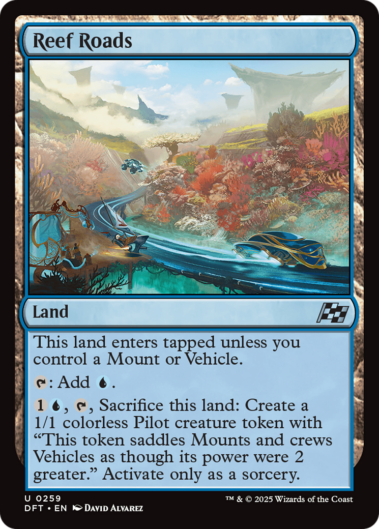 Estradas de Corais / Reef Roads - Magic: The Gathering - MoxLand