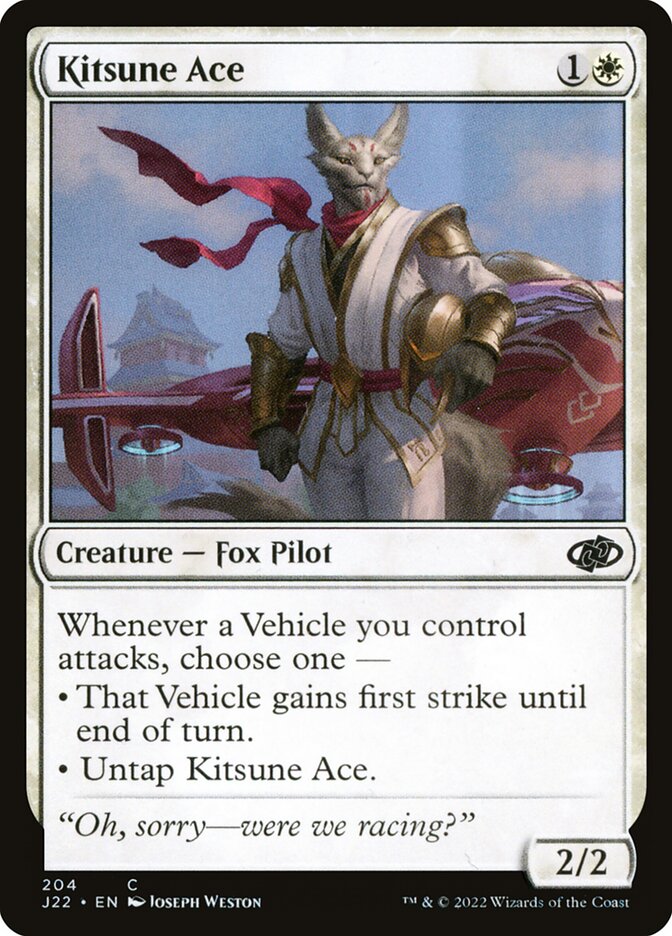 Ás Kitsune / Kitsune Ace - Magic: The Gathering - MoxLand