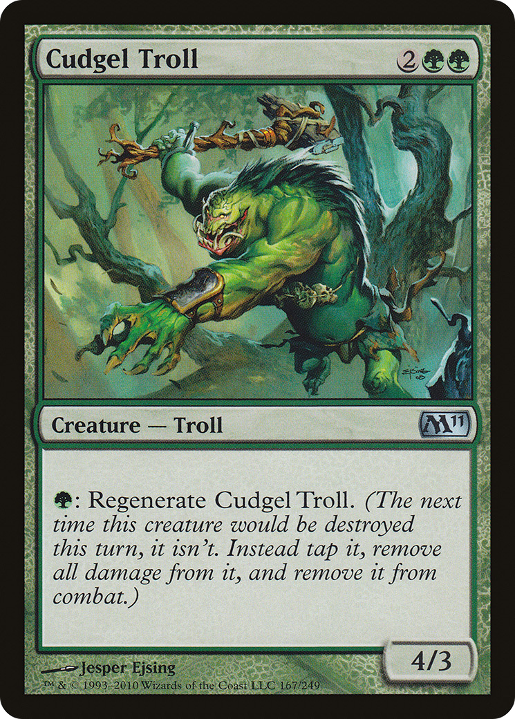 Trol da Clava / Cudgel Troll - Magic: The Gathering - MoxLand