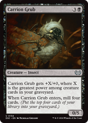 Larva Necrófaga / Carrion Grub - Magic: The Gathering - MoxLand
