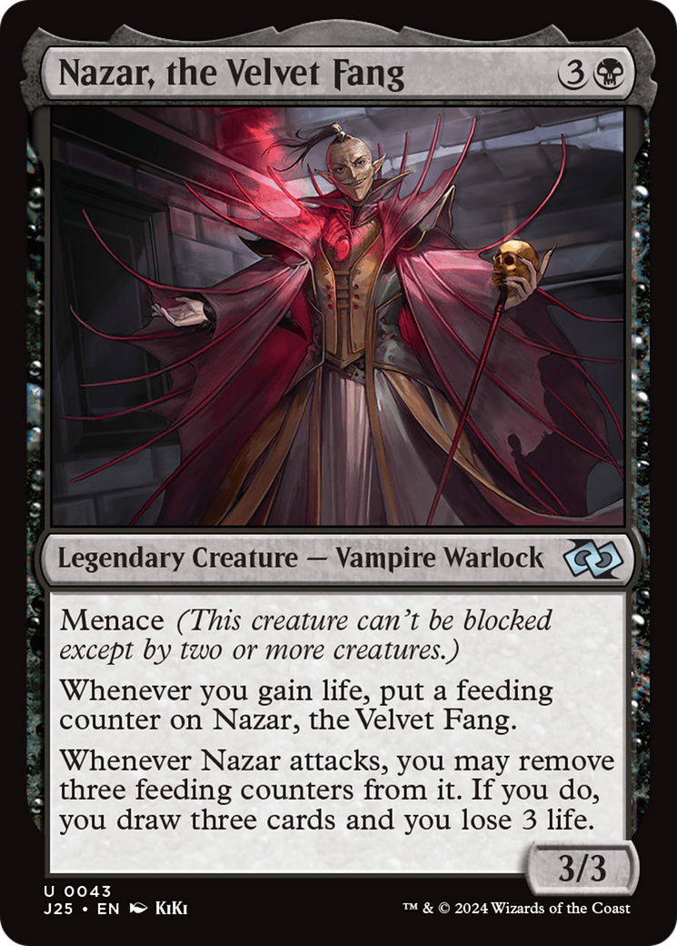 Nazar, the Velvet Fang - Magic: The Gathering - MoxLand