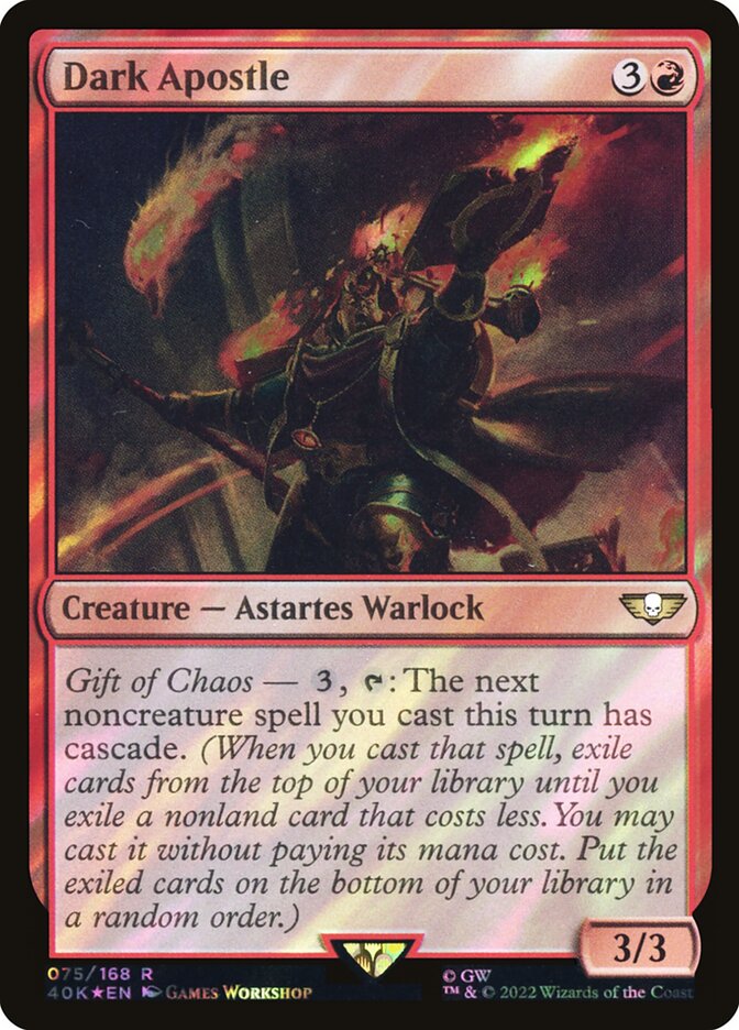Apóstolo Sombrio / Dark Apostle - Magic: The Gathering - MoxLand