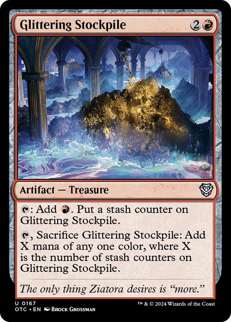 Reservas Reluzentes / Glittering Stockpile - Magic: The Gathering - MoxLand