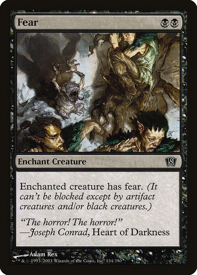 Amedrontar / Fear - Magic: The Gathering - MoxLand
