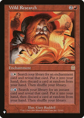 Pesquisa Selvagem / Wild Research - Magic: The Gathering - MoxLand
