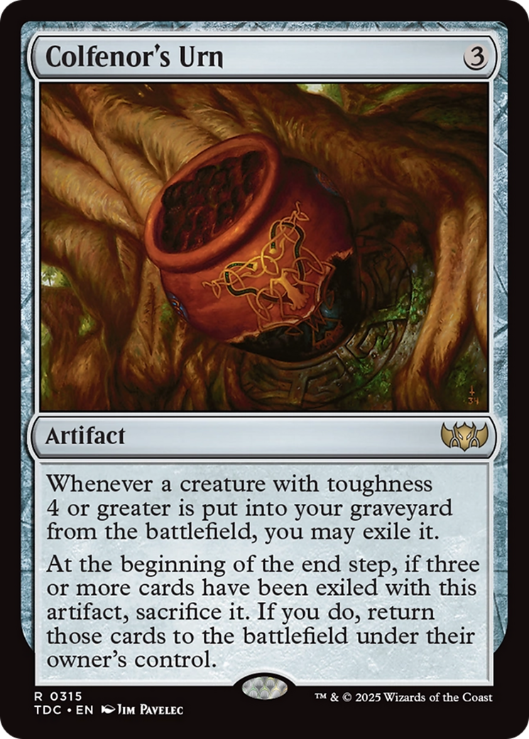 Urna de Colfenor / Colfenor's Urn - Magic: The Gathering - MoxLand