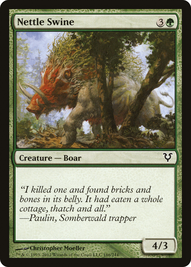 Suíno da Urtiga / Nettle Swine - Magic: The Gathering - MoxLand