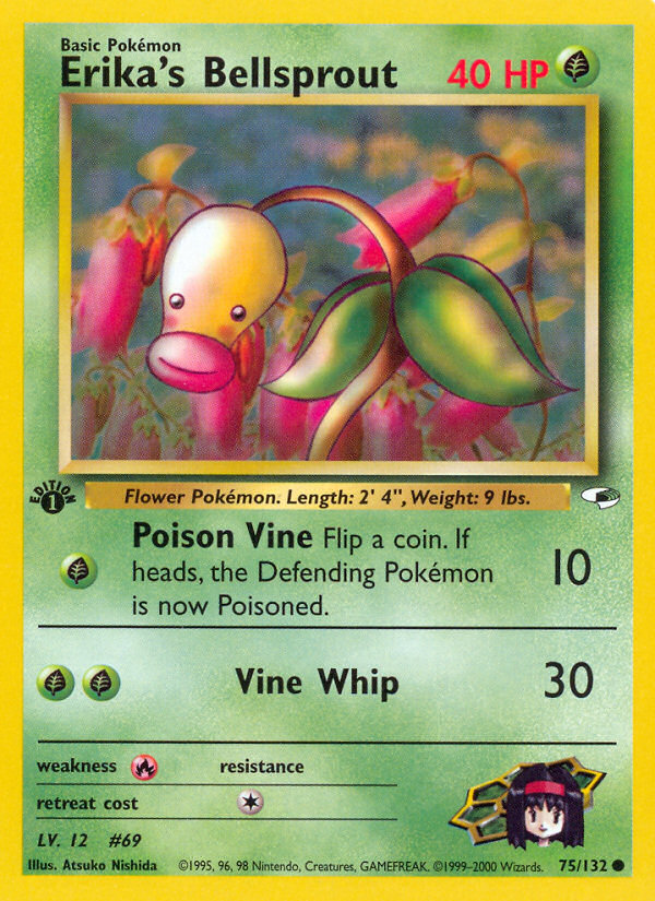 Bellsprout da Érica / Erika's Bellsprout - MoxLand - MoxLand