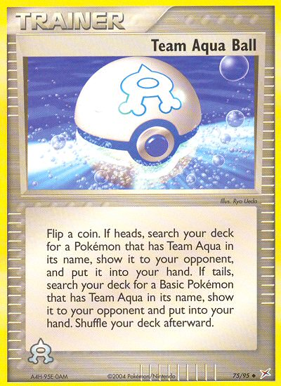 Team Aqua Ball - MoxLand - MoxLand