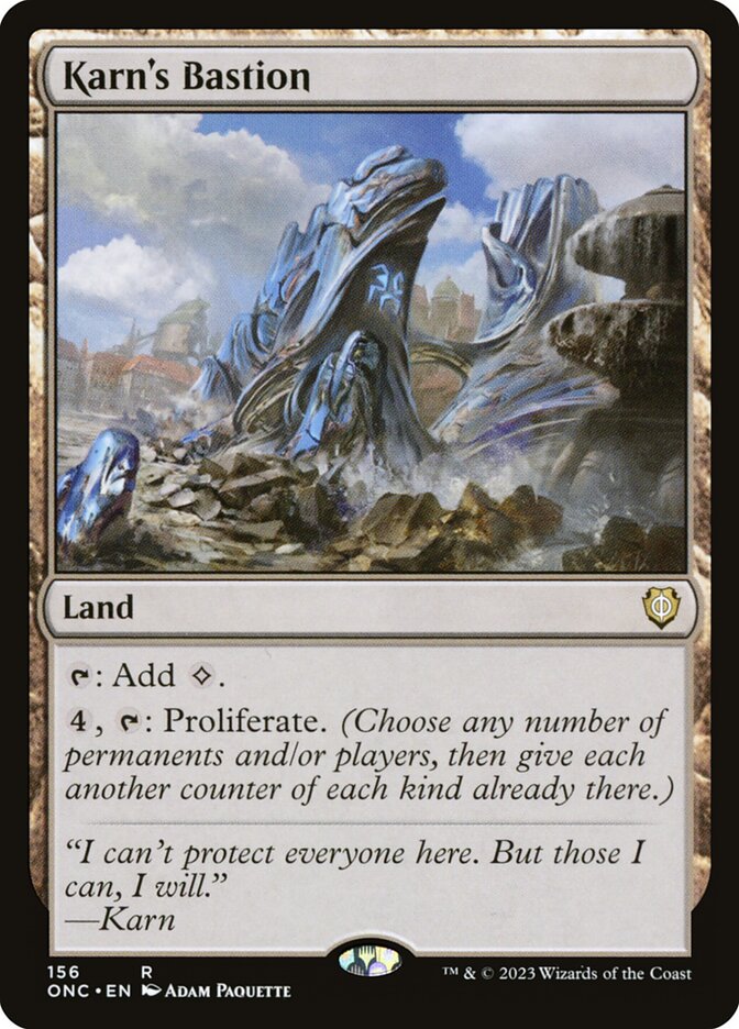 Bastião de Karn / Karn's Bastion - Magic: The Gathering - MoxLand