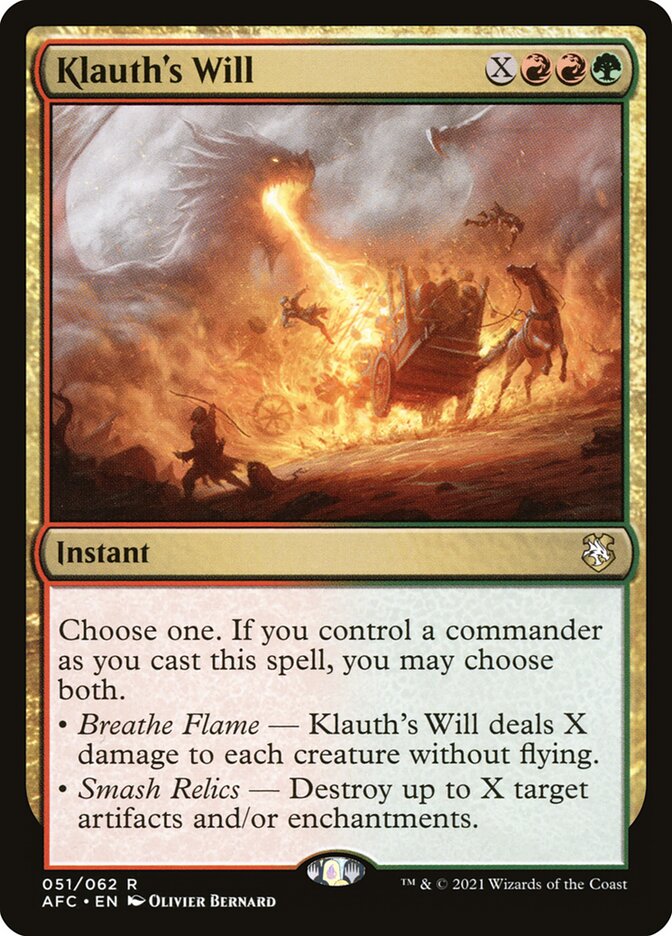 Vontade de Klauth / Klauth's Will - Magic: The Gathering - MoxLand