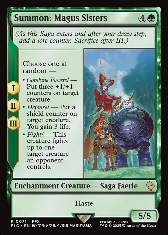 Summon: Magus Sisters - Magic: The Gathering - MoxLand