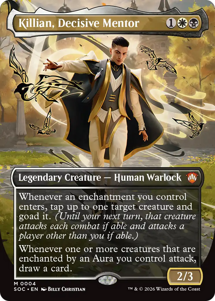 Killian, Decisive Mentor - Magic: The Gathering - MoxLand