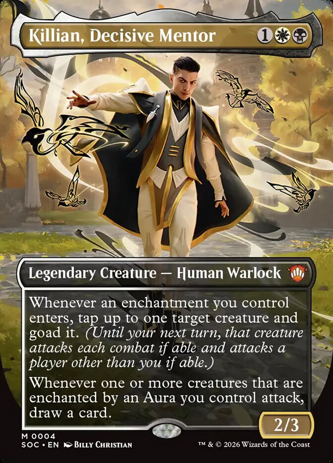 Killian, Decisive Mentor - Magic: The Gathering - MoxLand