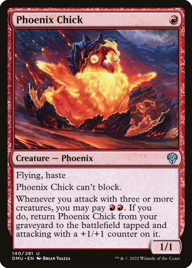 Pintinho de Fênix / Phoenix Chick - Magic: The Gathering - MoxLand
