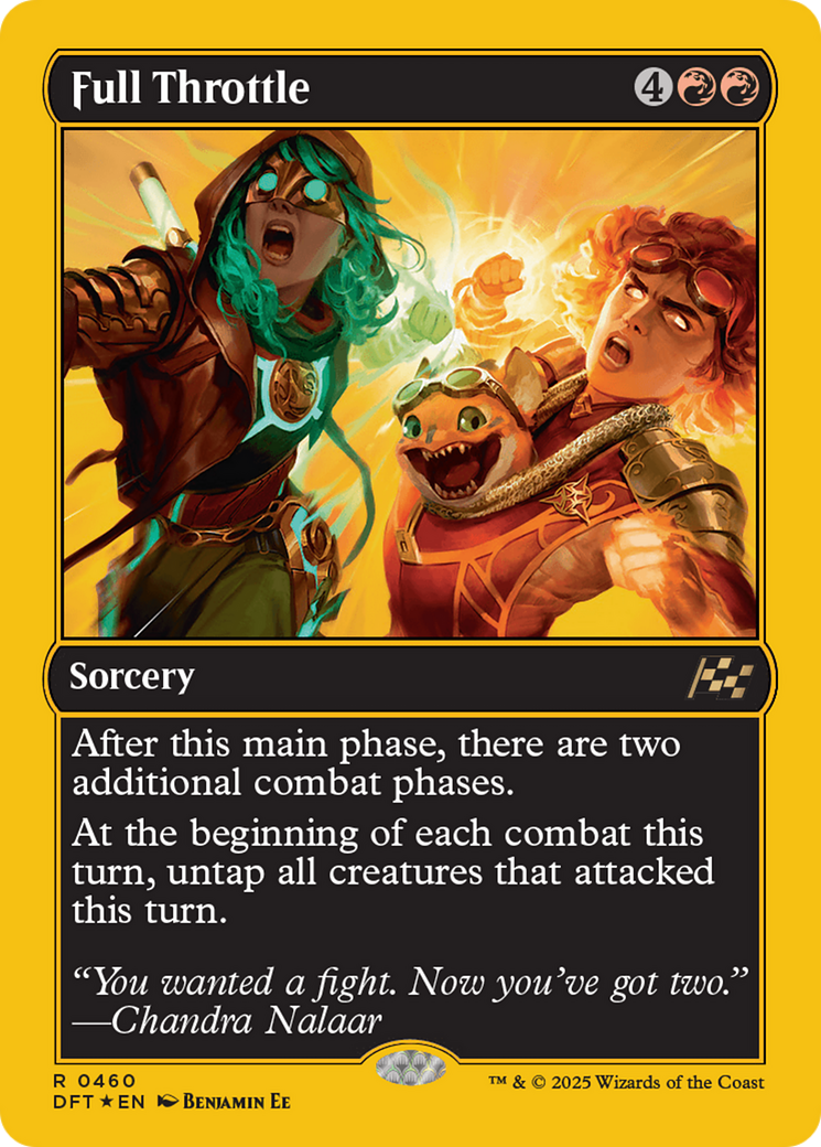 A Todo Vapor / Full Throttle - Magic: The Gathering - MoxLand