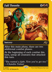 A Todo Vapor / Full Throttle - Magic: The Gathering - MoxLand