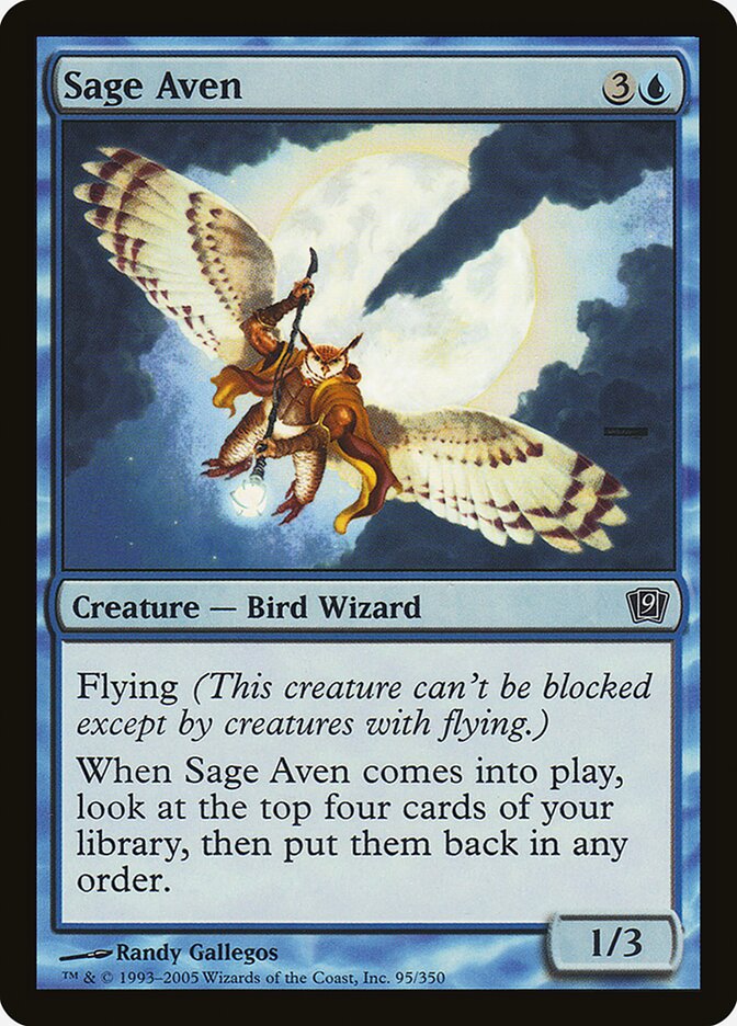 Aviano Sábio / Sage Aven - Magic: The Gathering - MoxLand