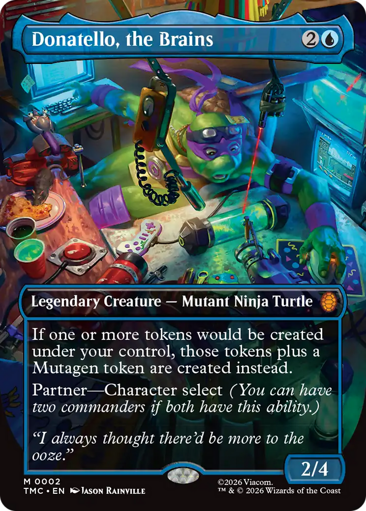 Donatello, the Brains - Magic: The Gathering - MoxLand