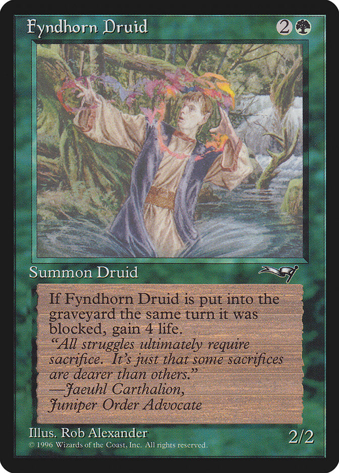Druida de Fyndhorn / Fyndhorn Druid - Magic: The Gathering - MoxLand