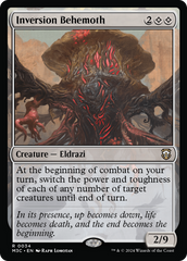 Inversion Behemoth - Magic: The Gathering - MoxLand