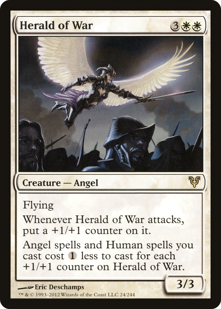 Arauto da Guerra / Herald of War - Magic: The Gathering - MoxLand