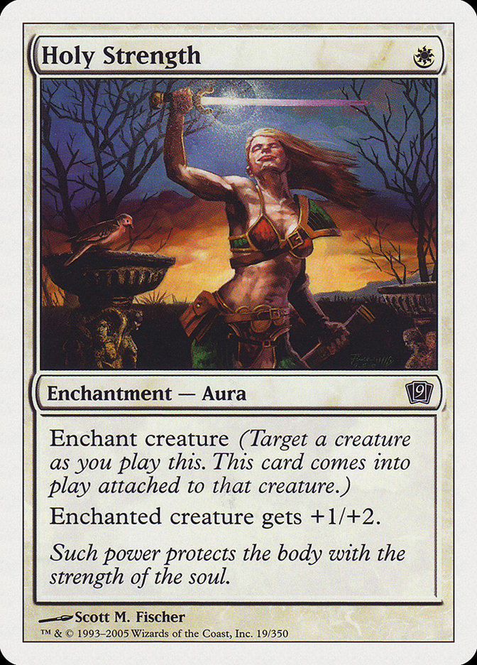 Força Divina / Holy Strength - Magic: The Gathering - MoxLand
