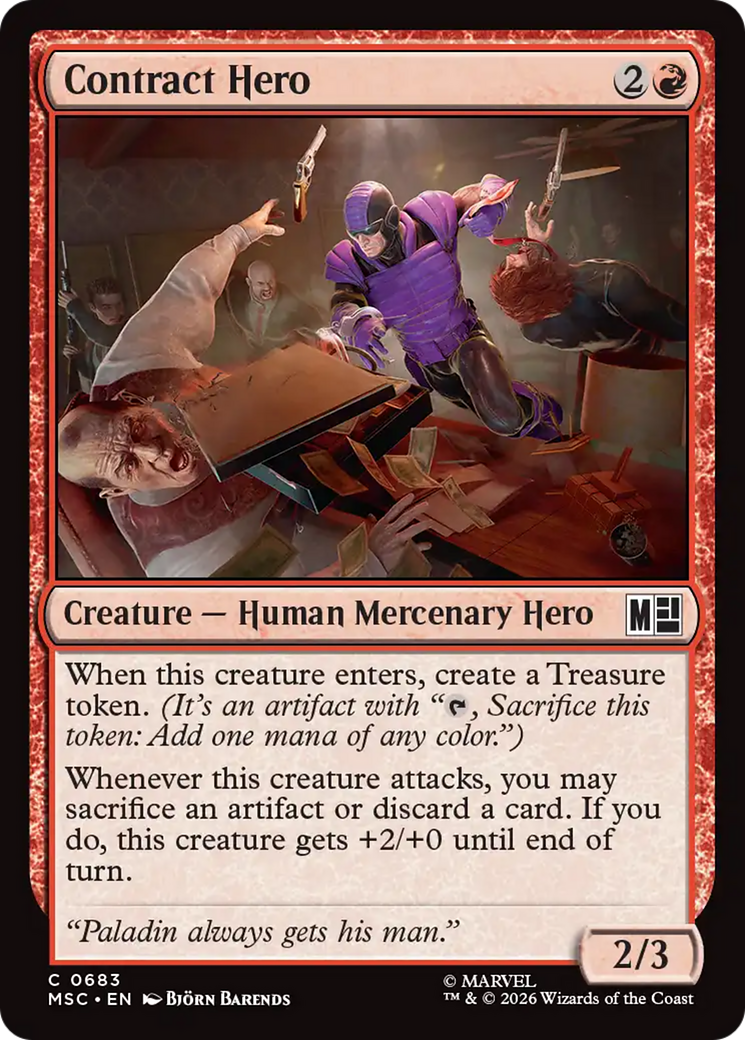 Contract Hero - Magic: The Gathering - MoxLand