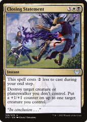 Fim da Conversa / Closing Statement - Magic: The Gathering - MoxLand