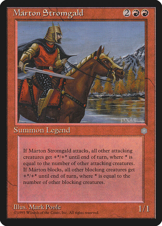 Márton Stromgald - Magic: The Gathering - MoxLand