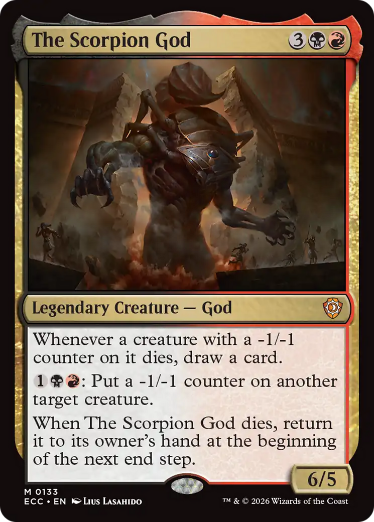 O Deus Escorpião / The Scorpion God - Magic: The Gathering - MoxLand