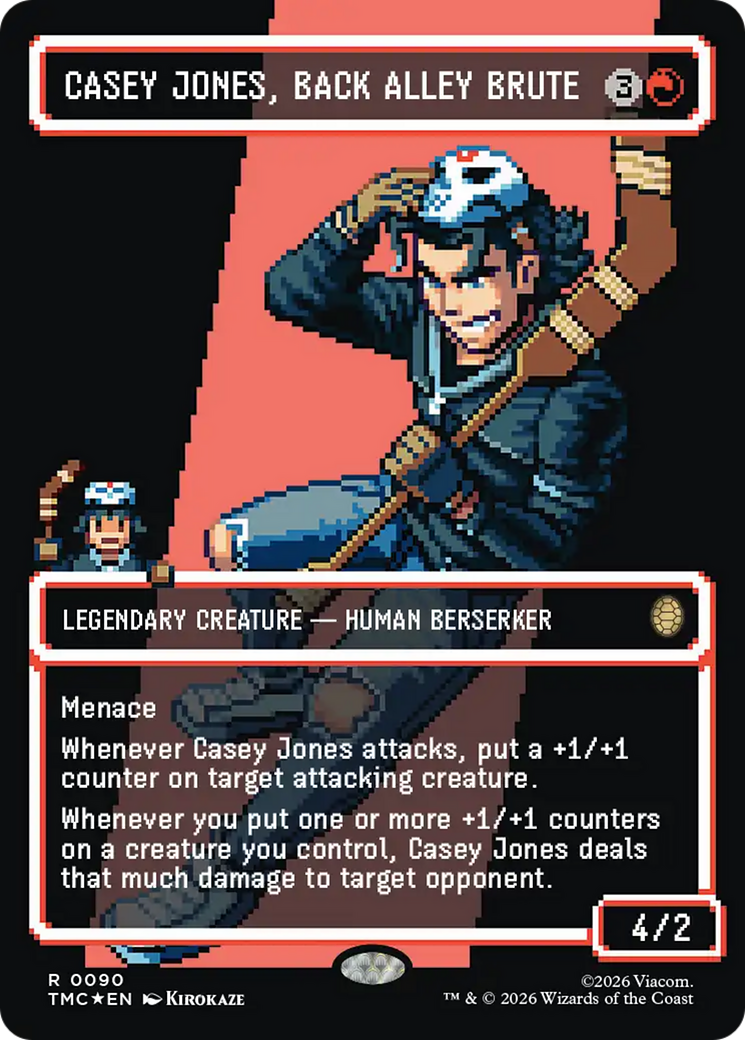 Casey Jones, Back Alley Brute - Magic: The Gathering - MoxLand