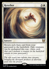 Reamarrar / Retether - Magic: The Gathering - MoxLand