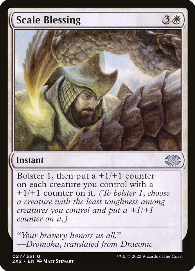 Bênção da Escama / Scale Blessing - Magic: The Gathering - MoxLand