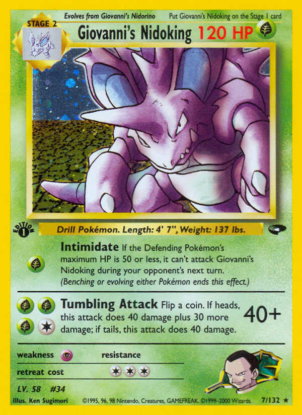 Giovanni's Nidoking - MoxLand - MoxLand
