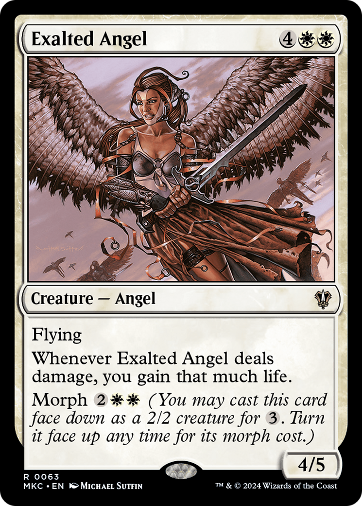 Anjo Exaltado / Exalted Angel - Magic: The Gathering - MoxLand