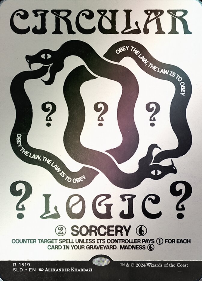Lógica Circular / Circular Logic - Magic: The Gathering - MoxLand