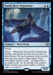 Negociadora da Frota da Tormenta / Storm Fleet Negotiator - Magic: The Gathering - MoxLand