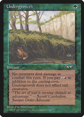 Vegetação Rasteira / Undergrowth - Magic: The Gathering - MoxLand