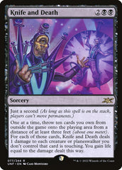 Knife and Death - Magic: The Gathering - MoxLand
