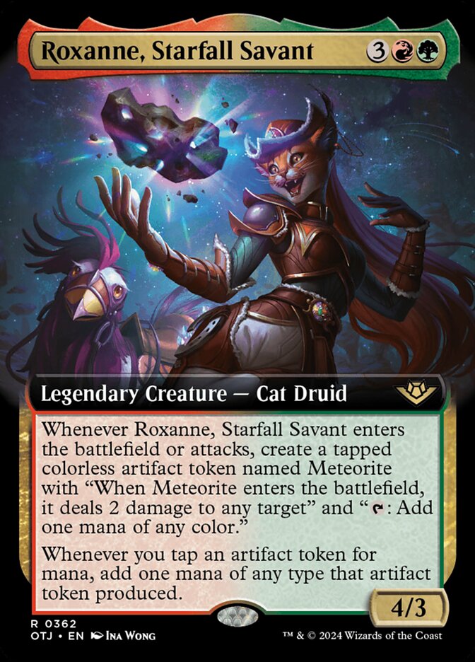 Roxanne, Erudita dos Meteoros / Roxanne, Starfall Savant - Magic: The Gathering - MoxLand