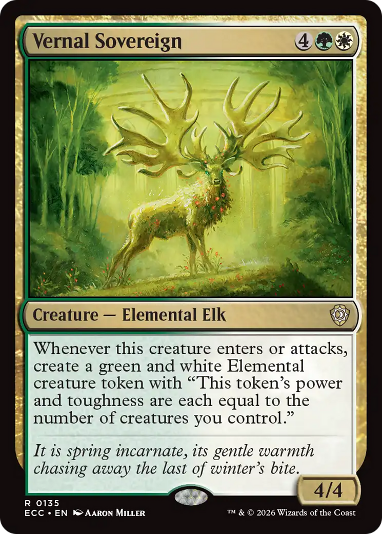 Vernal Sovereign / Vernal Sovereign - Magic: The Gathering - MoxLand