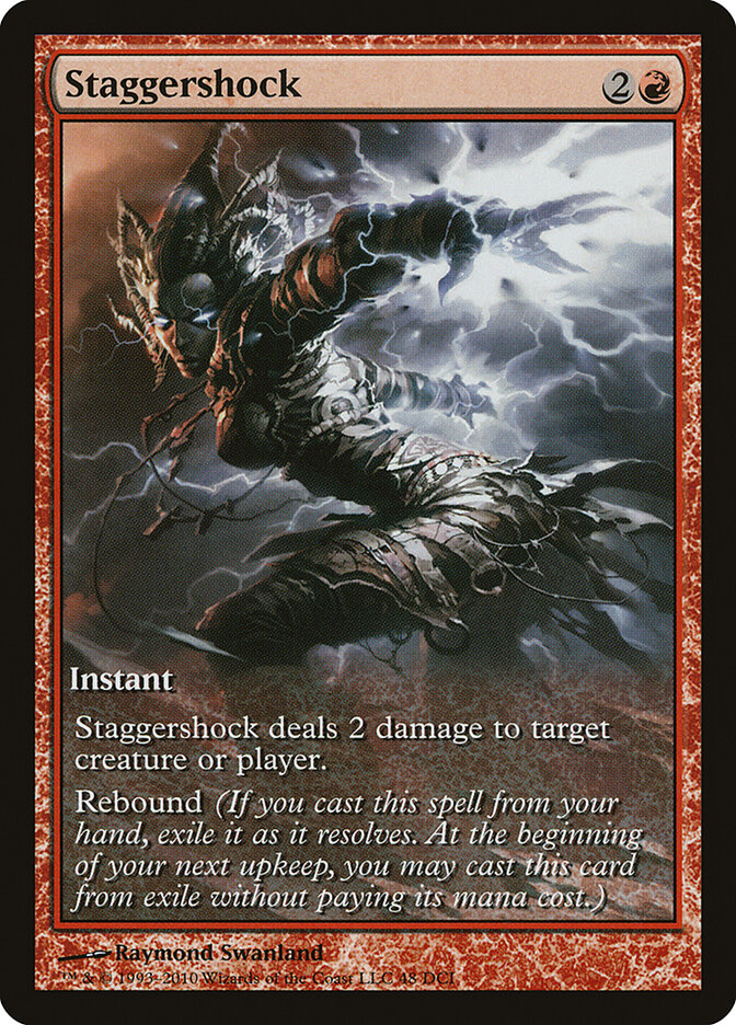Tonto-choque / Staggershock - Magic: The Gathering - MoxLand