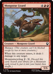 Lagarto-mangusto / Mongoose Lizard - Magic: The Gathering - MoxLand